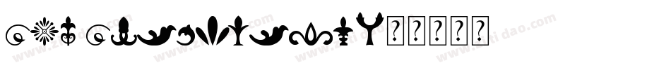 Old Ornaments字体转换